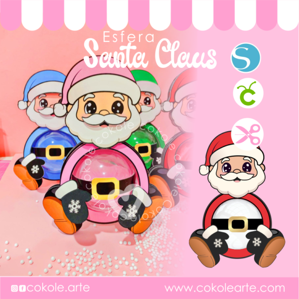 Esfera Santa Claus