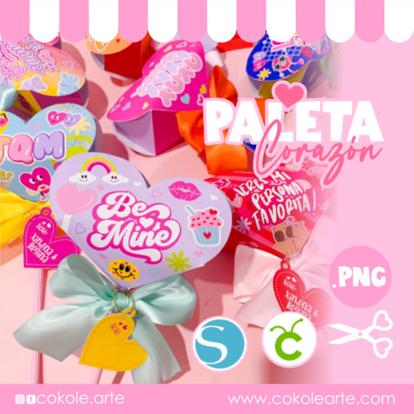 Caja Paleta Corazón