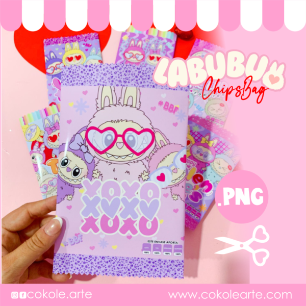 ChipsBag Labubu Valentine