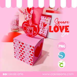 Square LOVE Box