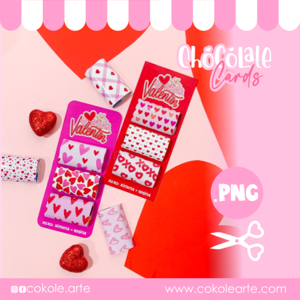 Articulos web 1 Tarjeta Mini chocolates