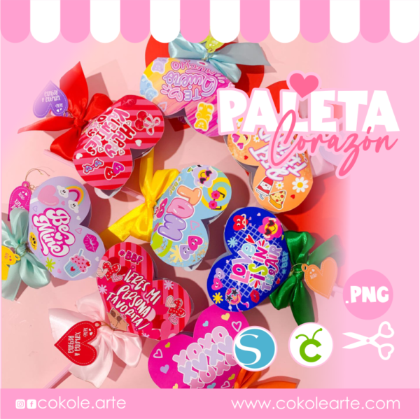 Caja Paleta Corazón