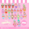 Cliparts Labubu LOVE