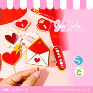 Mini Topper San Valentín