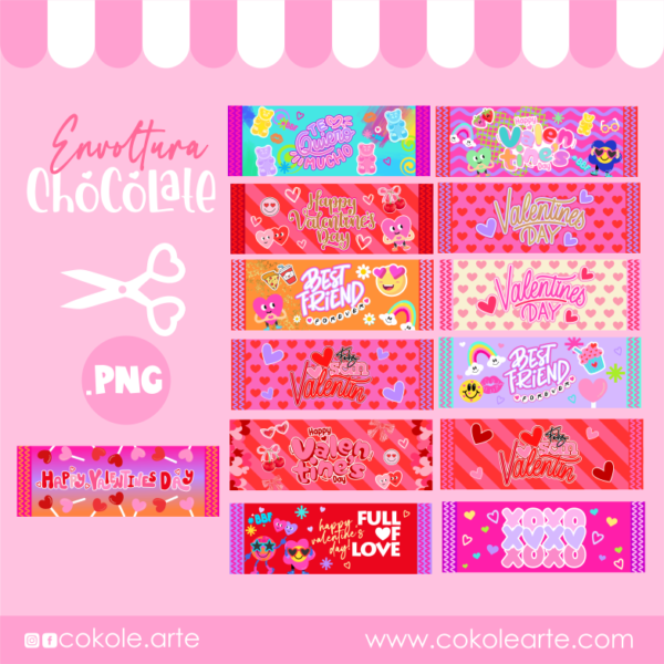 Envolturas Chocolates