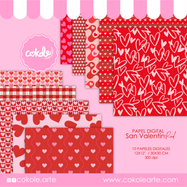 San Valentín Red Digitales