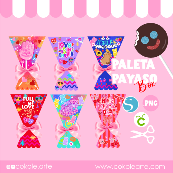 Paleta Payaso Box