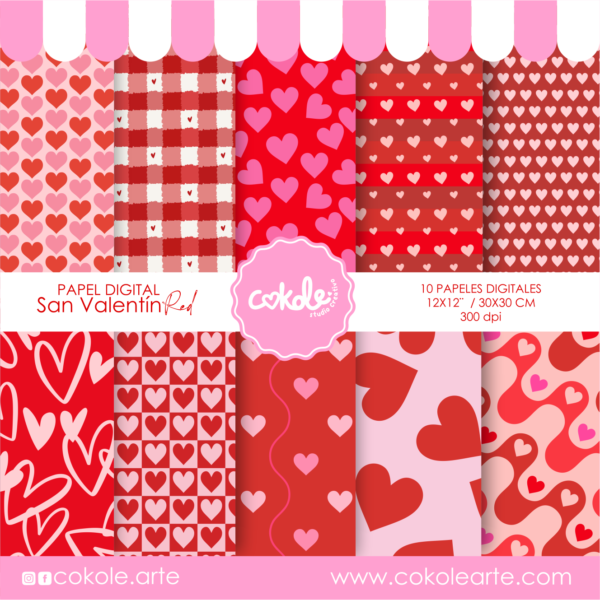 San Valentín Red Digitales