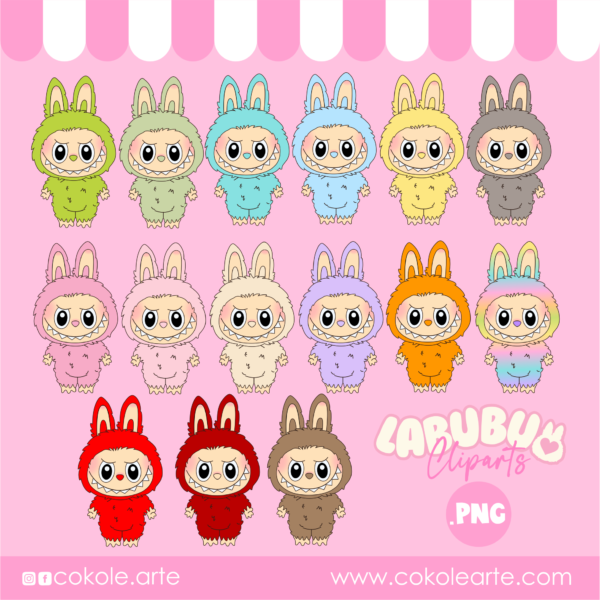 Cliparts Labubu