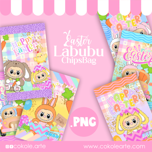 ChipsBag Easter Labubu