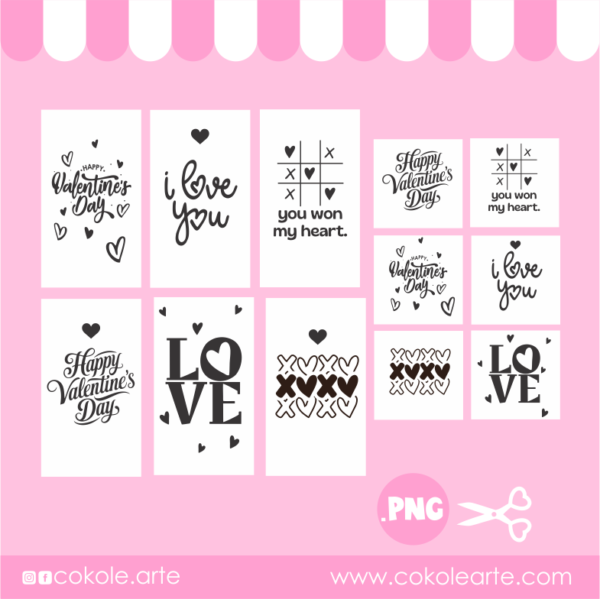 Botella San Valentín