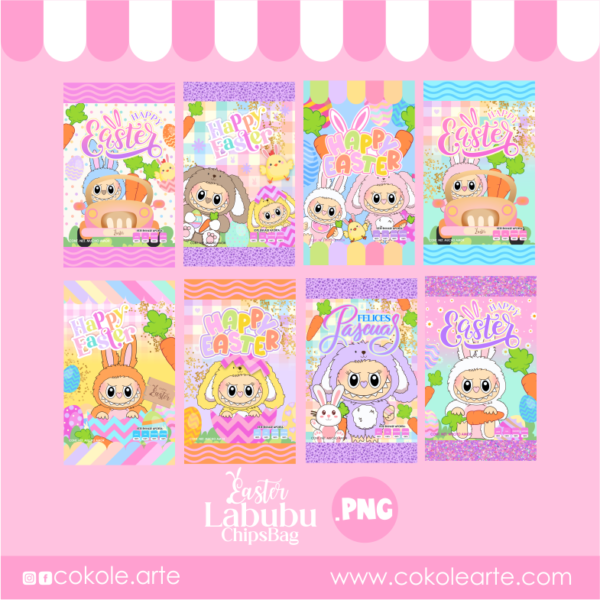 ChipsBag Easter Labubu