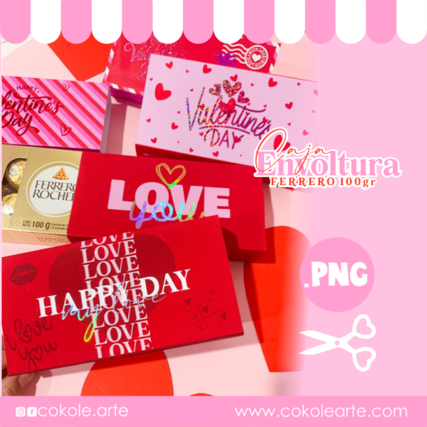 Caja Envoltura Chocolates