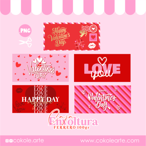 Caja Envoltura Chocolates