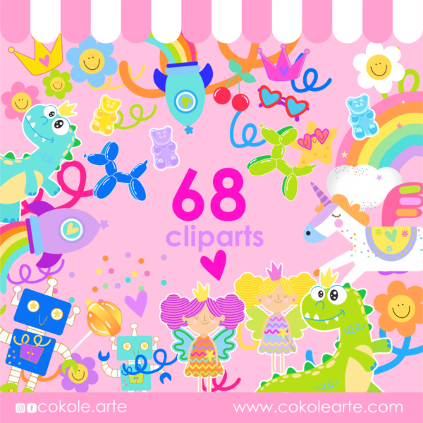 Kit Cliparts Día del Niño