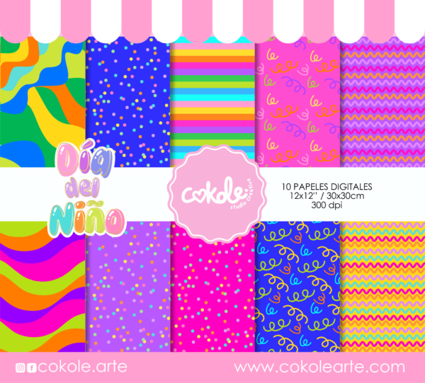 Papeles Digitales Día del Niño