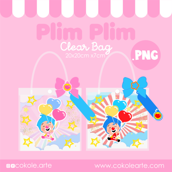 Deco-ClearBag Plim Plim