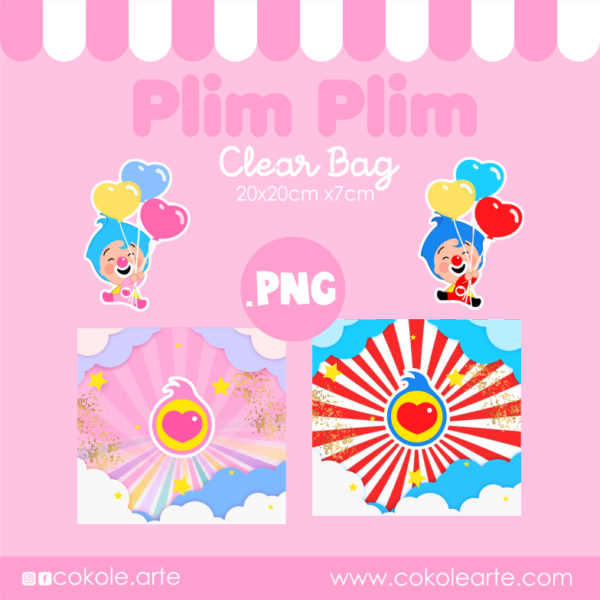 Deco-ClearBag Plim Plim