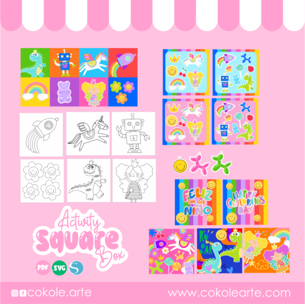 Square Activity Box