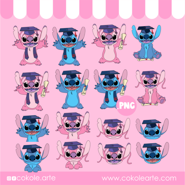 Articulos web 2 Cliparts Stitch GRAD