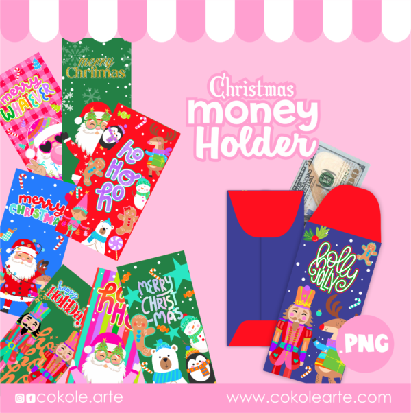 Money Holder Christmas web 1 Money Holder Christmas´25