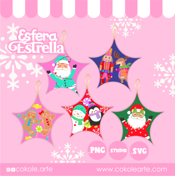 Esfera Estrella Christmas´25 Web1 Esfera Estrella Christmas'25