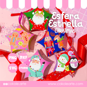 Esfera Estrella Christmas'25