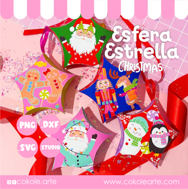 Esfera Estrella Christmas´25 Web2 Esfera Estrella Christmas'25