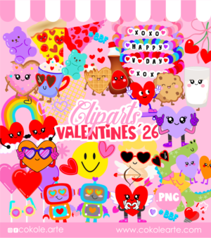 Cliparts & Fondos Valentines'26