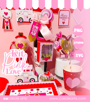 Kit Pink Love 1 Kit Pink Love