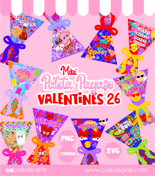 Paleta Payaso Valentines´26 1 Mini Paleta Payaso Valentines´26