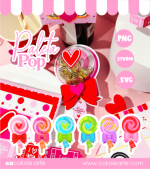 Paleta Pop Love
