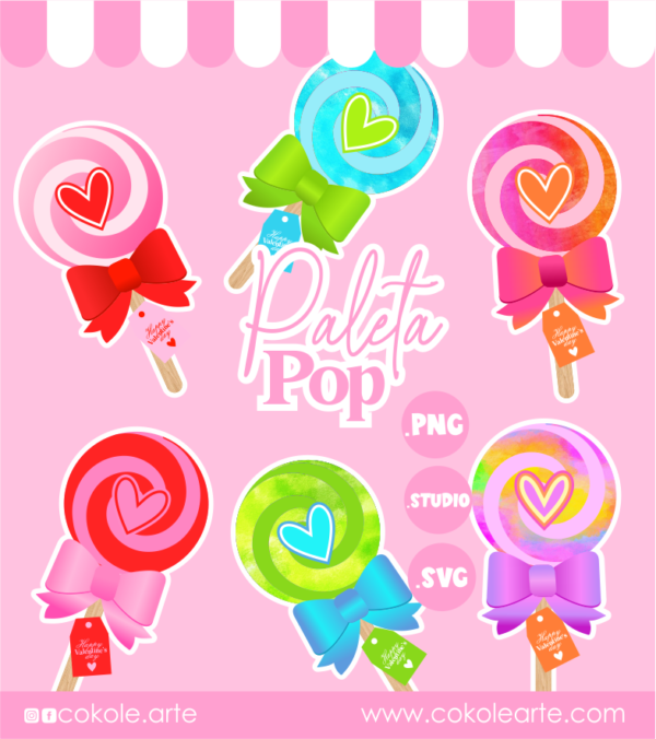 Paleta Pop 2 Paleta Pop Love