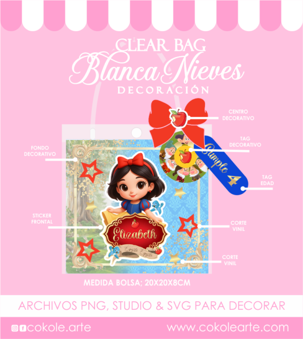 ClearBag Blanca Nieves 2 ClearBag Blanca Nieve