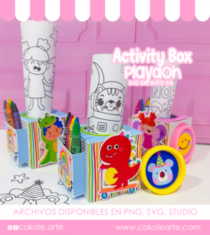 Activity Box Playdoh- Día del Niño’26