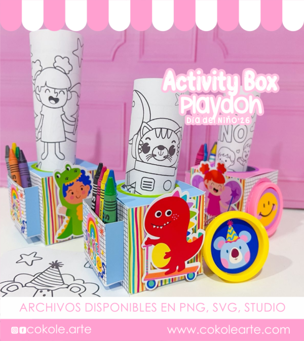 Activity Box Playdoh- Día del Niño’26