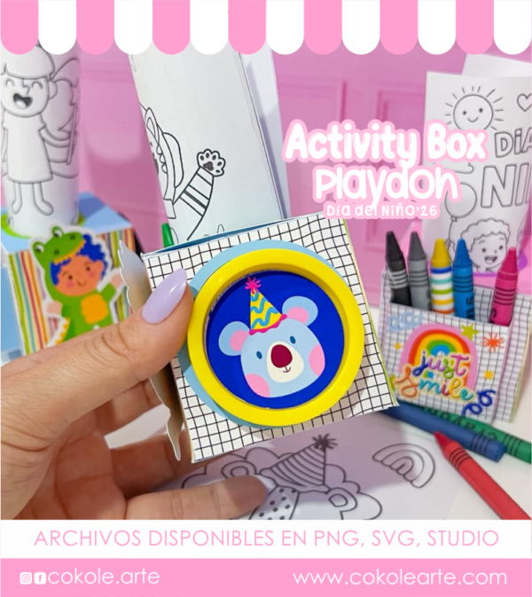 Activity Box Playdoh- Día del Niño’26