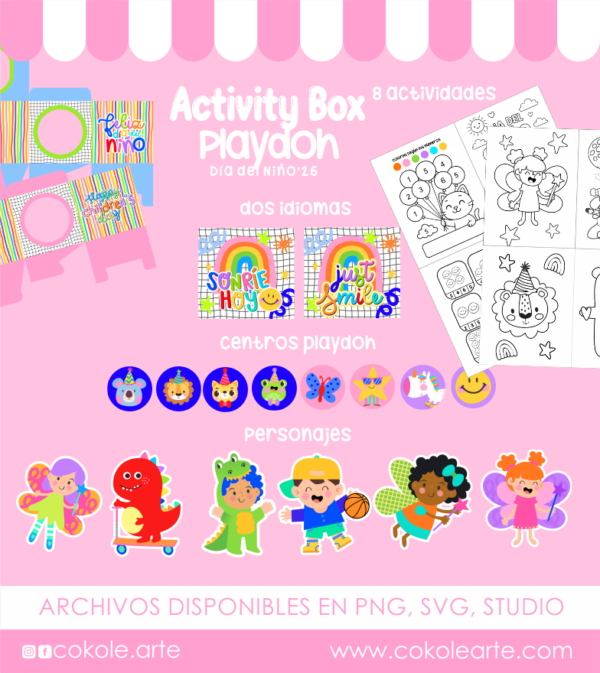 Activity Box Playdoh- Día del Niño’26