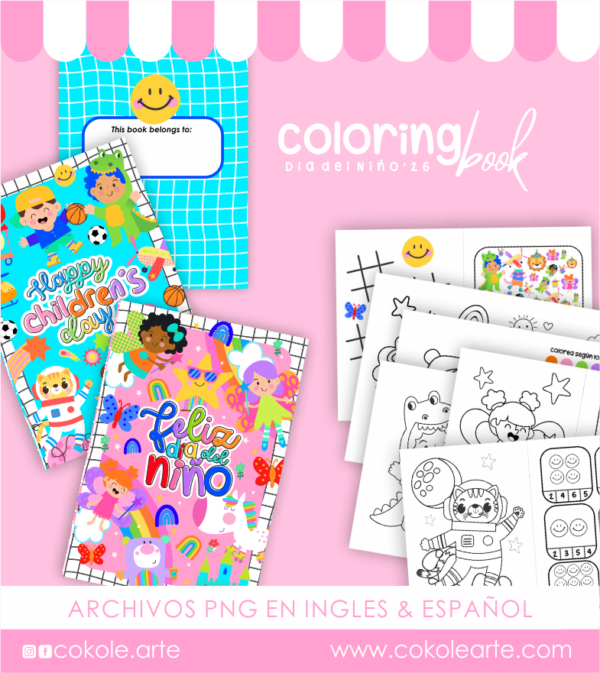 Coloring Book - Día del Niño'26