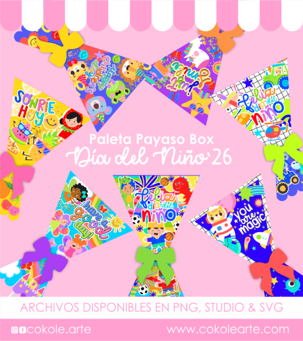 Paleta Payaso 1 Mini Paleta Payaso Día del Niño'26