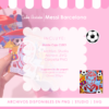 Cubo Acetato - Messi Barcelona