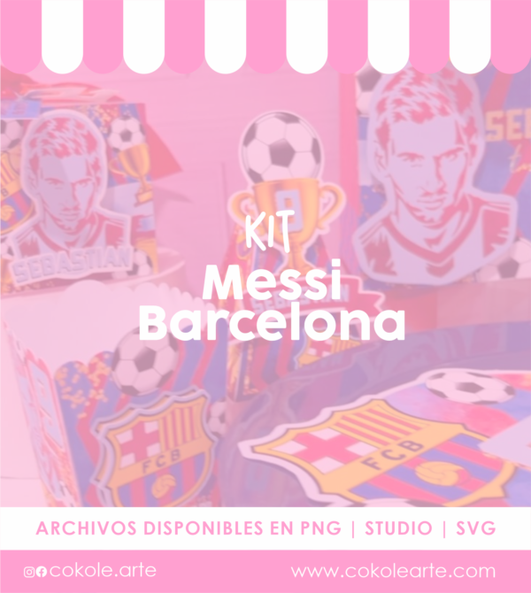 Kit Messi Barcelona