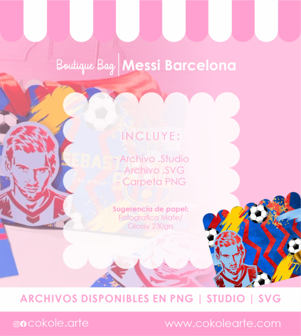 Boutique Bag - Messi Barcelona