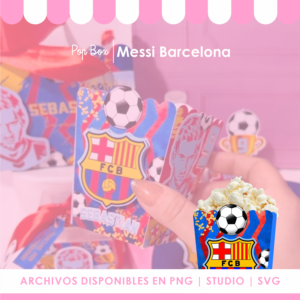 Pop Box - Messi Barcelona